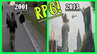 GTA : Evolution Of RPG In GTA Games (2001-2020)