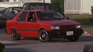 1988 Hyundai Excel Scenes and a Portion of Ricky's Death (Boyz N The Hood 1991)