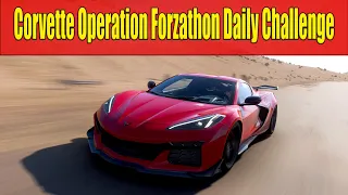 Forza Horizon 5 Corvette Operation Forzathon Daily Challenge Win a Street Race in Chevrolet Corvette