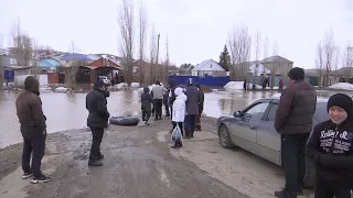 Талые воды подтопили свыше 30 подворий в Актюбинской области