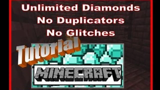 Minecraft Legit “Unlimited Diamonds” Easy to get Diamonds legitimate“No Glitches”Console Edition