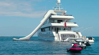 Slide into fun with a FunAir Yacht Slide