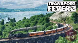 🔴Transport Fever 2 - Начало транспортной империи!