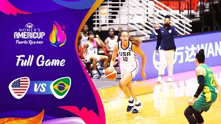 SEMI-FINALS: USA v Brazil | Full Game - FIBA Women's AmeriCup 2021