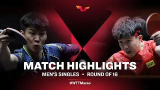 Xue Fei vs Wang Chuqin | MS | WTT Macao 2021 (R16)