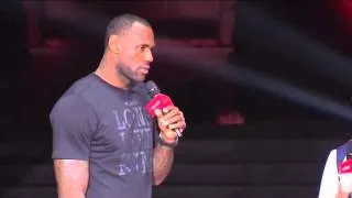 LeBron James on greatness