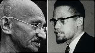 Malcolm X Talks About Mahatma Gandhi and the Nonviolence Movement