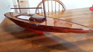 1/13th Scale RC Model Dragon built for Jack Fass - Full Movie: Construction to Skipper's first sail