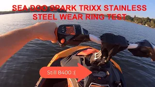 Sea Doo Spark Trixx - Brand New Solas Stainless Steel Wear Ring Full Test!