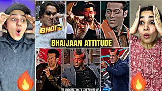 Pakistani Reaction On Salman Khan Full Attitude Videos 😈🔥| Salman Khan Angry Moments😠| Part 4