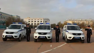 Сюжет ГБУ "Медиа "Байконур" о патрульно-постовой службе в городе