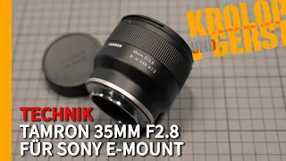 Tamron 35mm f2.8 für Sony E-Mount 📷 Krolop&Gerst