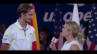 Daniil Medvedev: "Thank you very much from the bottom of my heart" | US Open 2019 Men's Final