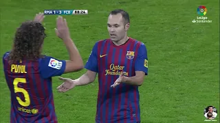 Andres Iniesta vs Real Madrid (2011-12 La Liga 16R)