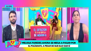 Amor y Fuego - JUN 16 - 3/4 - MELISSA PAREDES SE SOMETE AL POLÍGRAFO | Willax