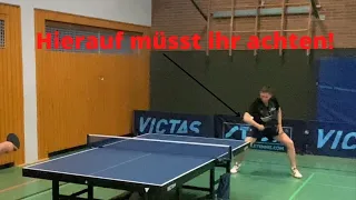 Wie zieht man einen Rückhandgegentopspin aus der Abwehr heraus?! Diese Übung hilft dir dabei!🏓