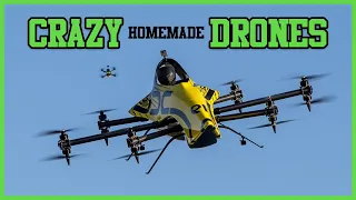 7 CRAZY Homemade Manned Drones [2022]