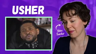 Voice Teacher Reacts to USHER - Confessions Part II - NPR Tiny Desk Concert