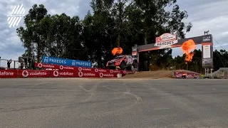 WRC Vodafone Rally de Portugal 2024 shakedown Paredes jump