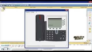 Configuración de 4 Teléfonos IP de Cisco - Simulación de Packet Tracer
