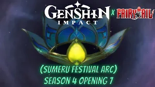 Genshin Impact Anime Opening Season 4 Opening 7 (Sumeru Festival Arc) (The Rock City Boy Op)