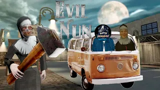 Evil Nun Van escape | Evil Nun ko Desi bitwa ne dora dora kar mara😂 #PART 2