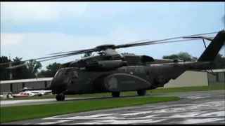 HM-14 MH-53E Sea Dragon Visits Brandywine Airport