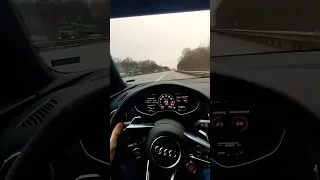 🖤Audi TT RS 400 PS 200kmh+ on Autobahn Pov🖤