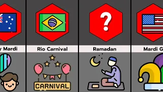 Festival From Different Countries