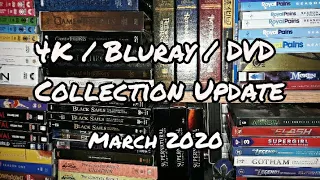 4K/BLU-Ray/DVD Collection Update March 2020