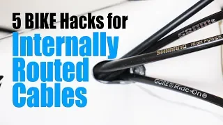 5 Bike Hacks for Internally Routed Cables - MTB, Road, Carbon, Pressfit BB