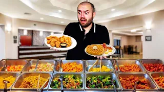 Eating at the Biggest FREE Hotel Buffet for a Day (Drury Plaza Review)