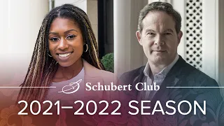 Schubert Club 2021–2022 International Artist Series Season Announcement