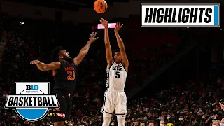 Michigan State at Maryland | Extended Highlights | Big Ten Men's Basketball | Feb. 1, 2022