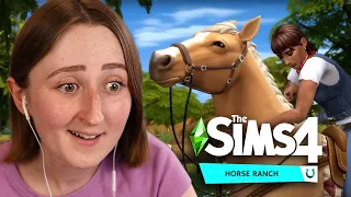 REACTING TO THE NEW HORSE RANCH GAMEPLAY TRAILER!