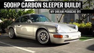 This TWIN TURBO FULL CARBON Sleeper Porsche 964 is INSANE!