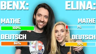 BEN und ELINA machen einen IQ TEST