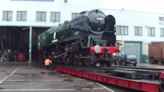 Sir Keith Park leaving Herston Works - 9th May 2012