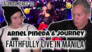 Latinos react to ARNEL PINEDA Live in MANILA 😲🔥