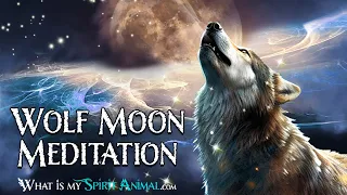 Wolf Moon Meditation: Release Fears and Embrace Self-Expression (Full Moon Meditation January 2024)