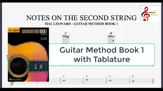 Hal Leonard - Guitar Method Book 1 - Notes On The Second String