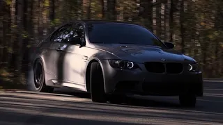 BMW M3 e92 DRIFT IN THE URAL FOREST