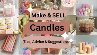 Candle Making for Profit: Start Your Own Profitable Candle Making Business!  #businessideas #candle