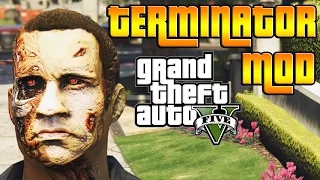 GTA V PC MOD: TERMINATOR!