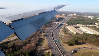 Approach and Landing into Atlanta Hartsfield Jackson (Delta Air Lines Boeing 767-400ER) *With ATC*