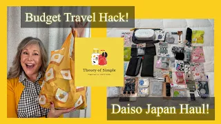 Travel Haul! Best Budget Travel Items From Daiso Japan!