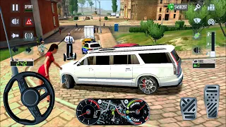 Taxi Sim 2022 Evolution 🚕 - Driving SUV Cadillac Limo in Rome 🚗 - Android gameplay