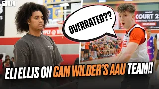 Eli Ellis SILENCES "Overrated" Chants 🤬🔥 Cam Wilder's Rod Wave Elite AAU Squad WENT CRAZY 🚨