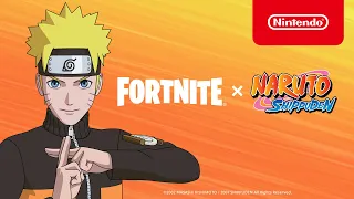Naruto And The Rest Of Team 7 Arrive On The Fortnite Island - Nintendo Switch