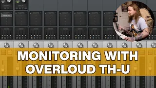 Guitar Recording Hack: Monitor With Overloud TH-U While Recording Clean DI